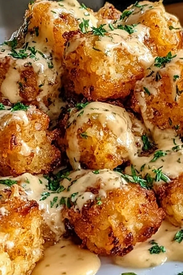 Cheddar Ranch Chicken Tater Tot Bake 3 Recipe image