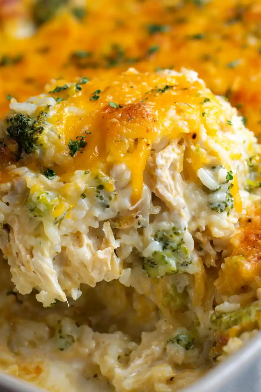 Creamy Chicken, Broccoli, and Rice Bake 3 Recipe image