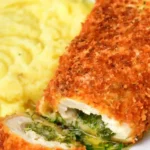 Classic Chicken Kiev 4 Crispy Garlic Herb Chicken Kiev