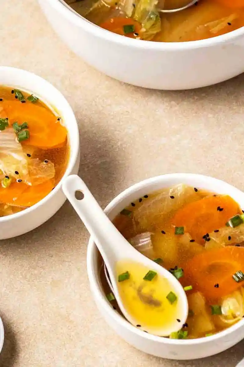 Savory Chinese Napa Cabbage Soup 3 Recipe image