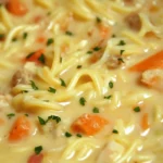 Creamy Crack Chicken Noodle Soup 4 Creamy Crack Chicken Noodle Soup