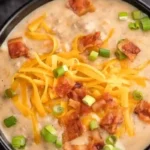 Slow Cooker Cheeseburger Soup 4 Slow Cooker Cheeseburger Soup