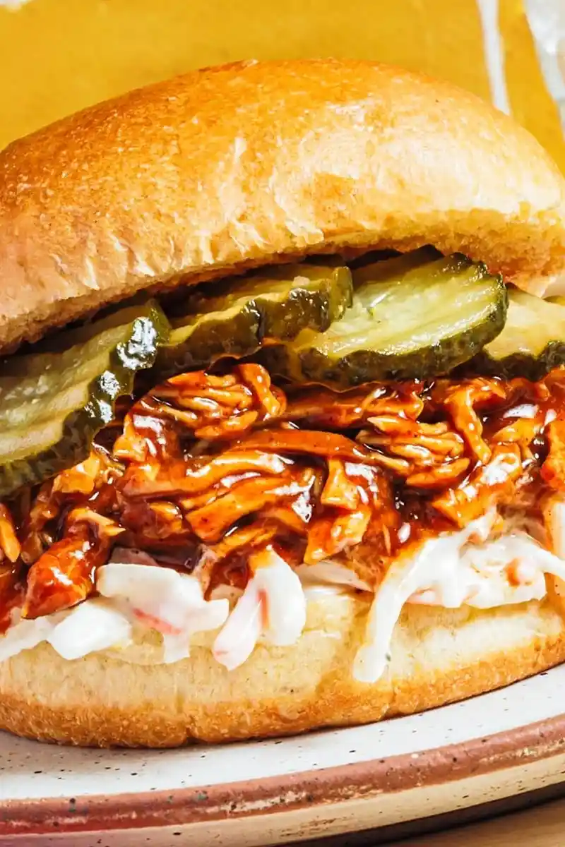 Slow Cooker Barbecue Pulled Chicken 3 Slow Cooker Barbecue Pulled Chicken