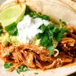 Slow-Simmered Crockpot Chicken Tacos 4 Easy Slow Cooker Shredded Chicken Tacos