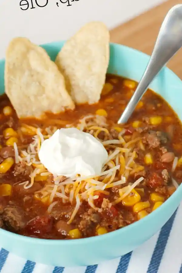 Hearty Ground Beef Taco Soup 3 Recipe image