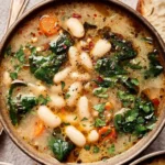 Hearty Tuscan White Bean Soup 4 Hearty Tuscan White Bean Soup