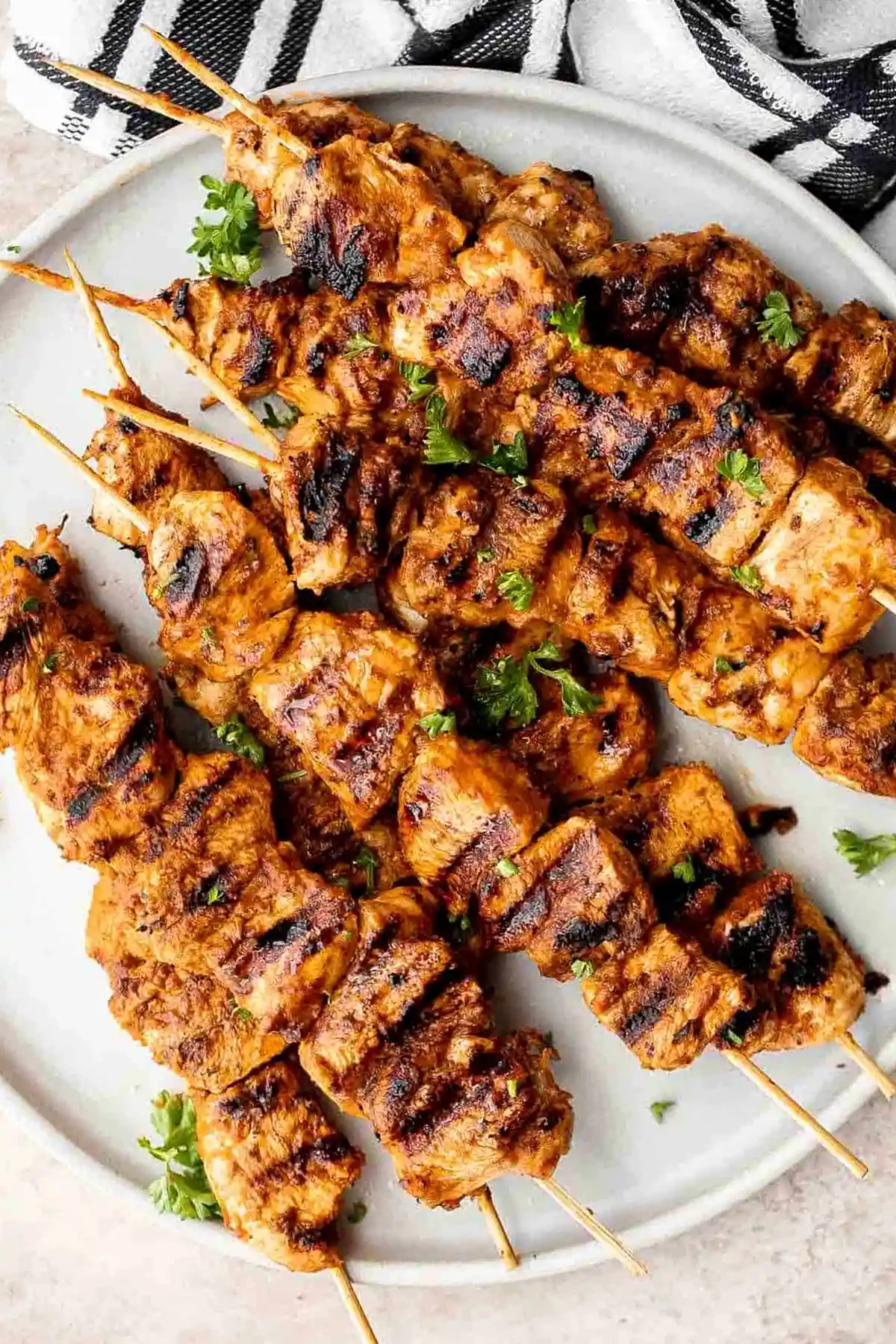 Italian Chicken Skewers 3 Recipe image