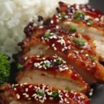 Authentic Japanese Teriyaki Chicken Thighs 4 Authentic Japanese Teriyaki Chicken Thighs
