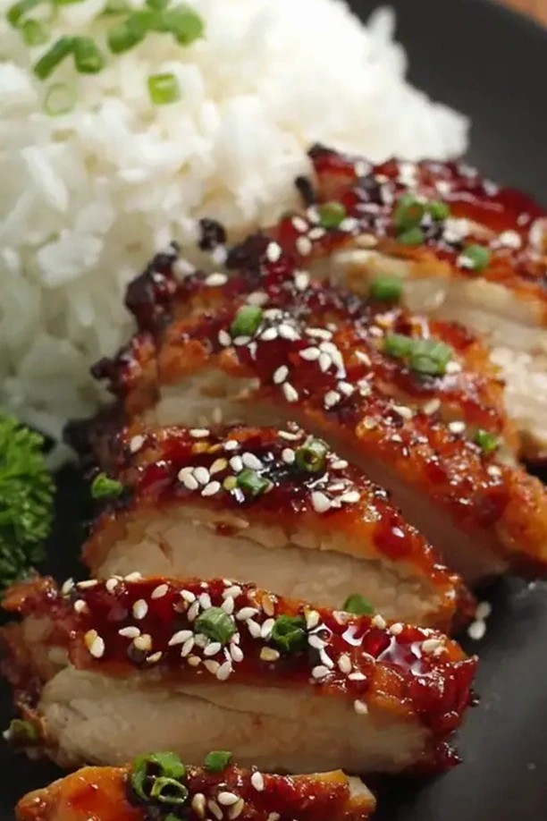 Authentic Japanese Teriyaki Chicken Thighs 3 Recipe image
