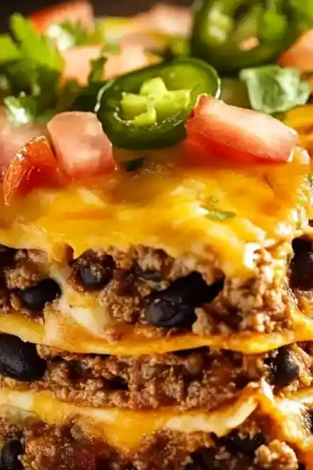 Layered Taco Bake 3 Layered Taco Bake