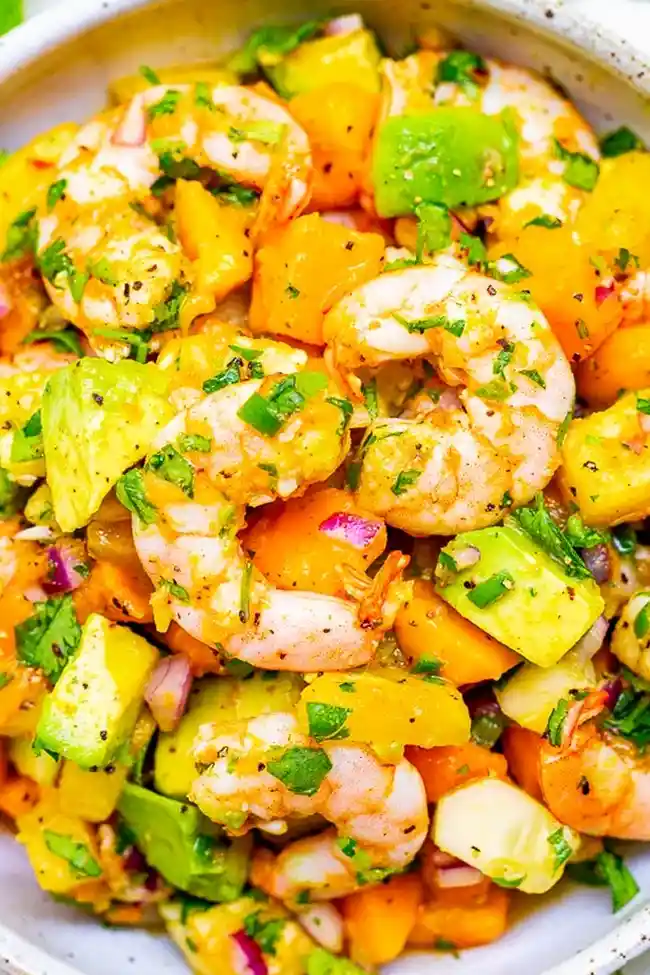 Tropical Mango Pineapple Shrimp Salad 3 Recipe image