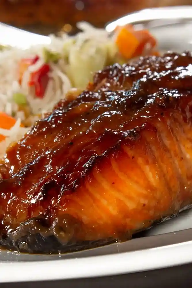 Maple Glazed Salmon 3 Recipe image