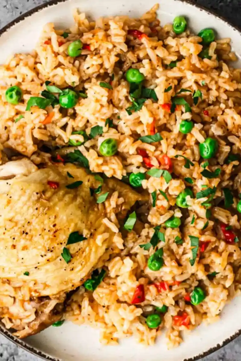 Instant Pot Chicken and Spanish Rice 3 Recipe image