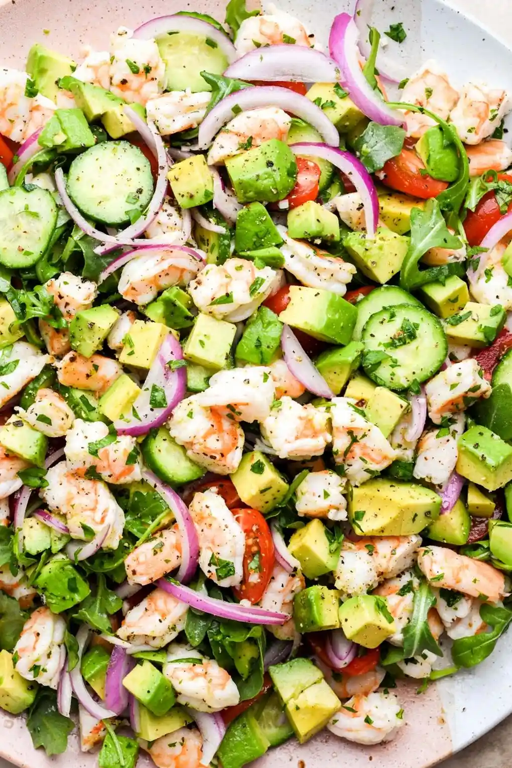 Quick Cold Shrimp & Avocado Salad (No Mayo) 3 Recipe image