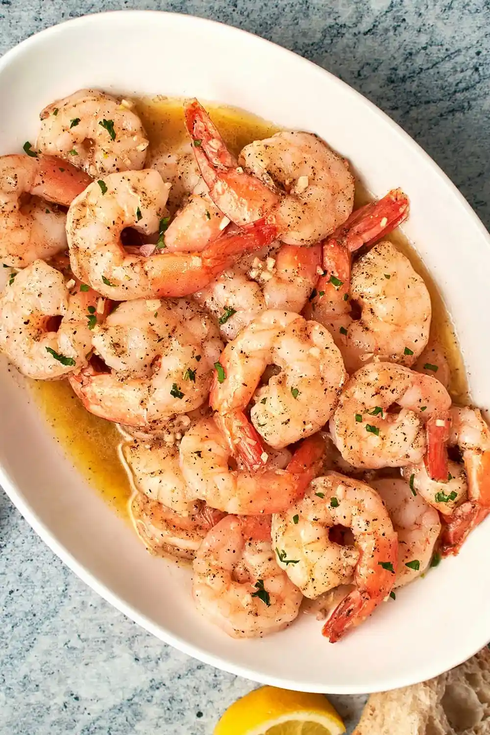 Sheet Pan Garlic Butter Shrimp 3 Recipe image