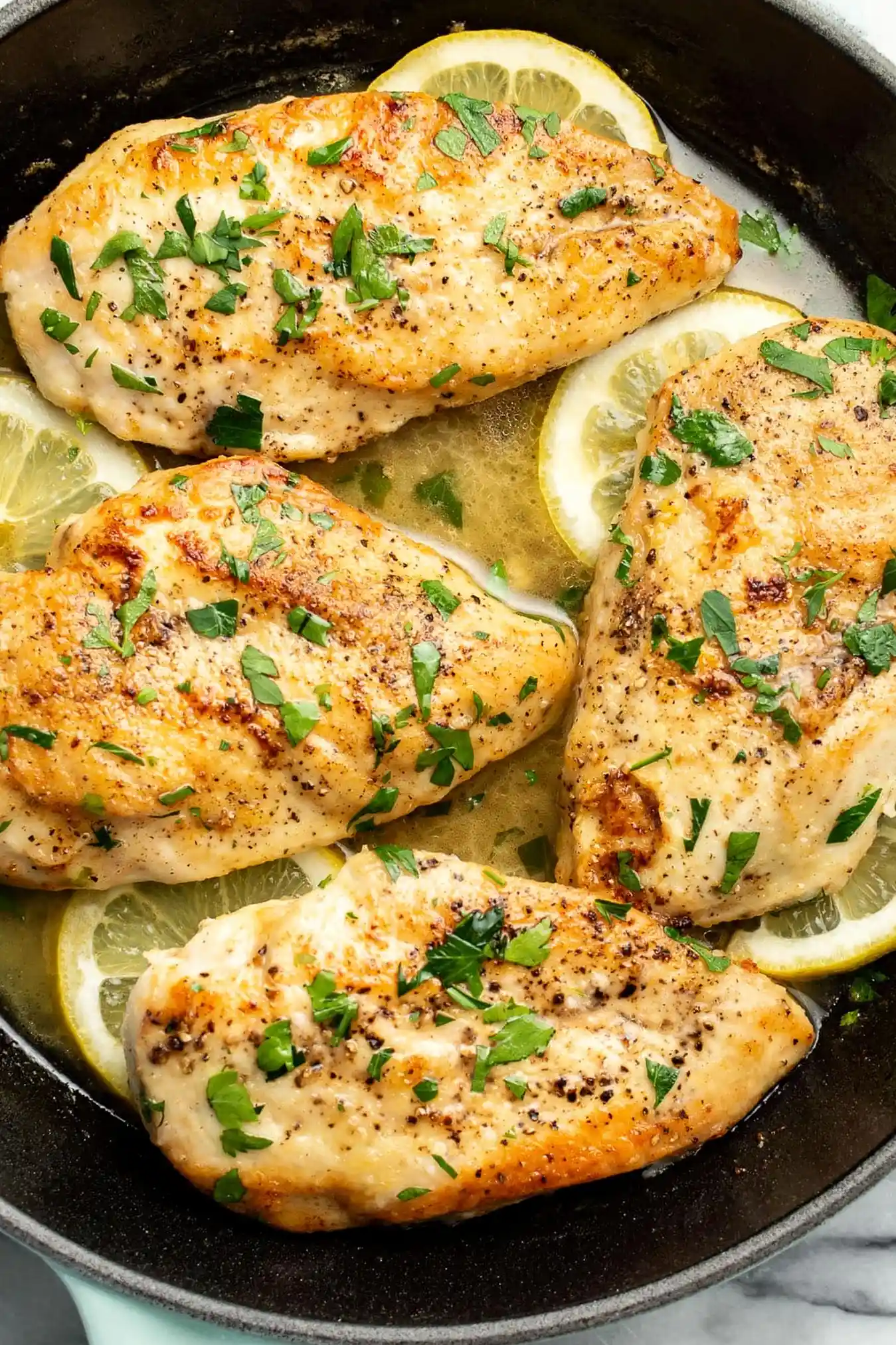 Quick Pan-Seared Lemon Butter Chicken 3 Recipe image