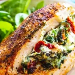 Tuscan Stuffed Chicken 4 Tuscan Stuffed Chicken