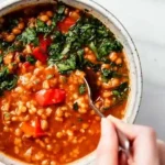 Hearty Vegan Stuffed Pepper Soup 4 Hearty Vegan Stuffed Pepper Soup