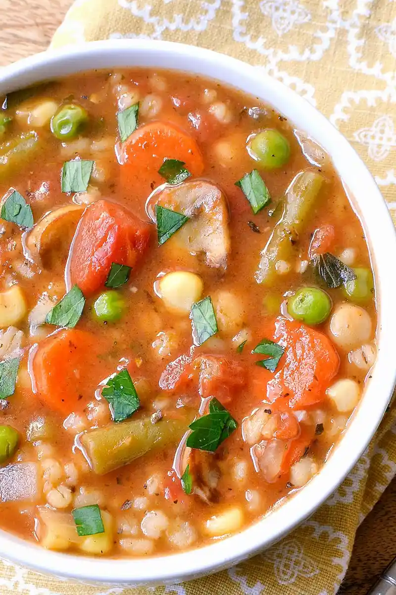 Hearty Vegetable and Barley Soup 3 Recipe image