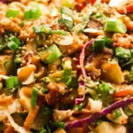 Crunchy Chinese Chicken Salad with Medjool Dates 4 Crunchy Chinese Chicken Salad with Medjool Dates