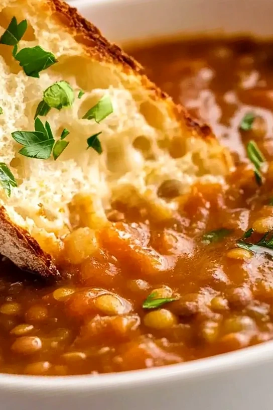 Hearty Homemade Lentil Soup 3 Recipe image