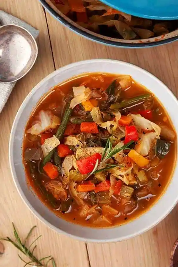 Hearty Vegetable Cabbage Soup 3 Recipe image