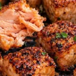 Crispy Air Fryer Salmon Bites 4 Crispy Air Fryer Salmon Bites
