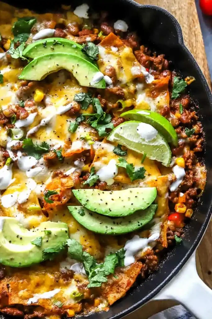 Easy Beef Taco Skillet Meal