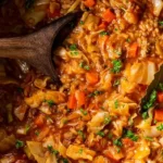 Hearty Deconstructed Cabbage Roll Soup 4 Hearty Deconstructed Cabbage Roll Soup