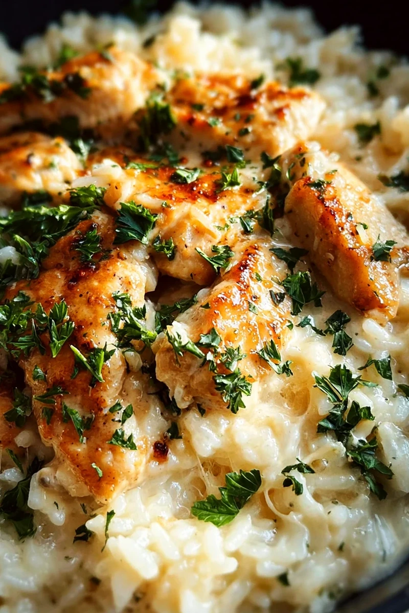 Creamy Parmesan One Pot Chicken and Rice 3 Creamy Parmesan One Pot Chicken and Rice