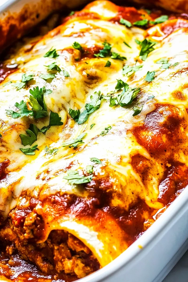 Easy Beef Enchiladas 3 Easy Beef Enchiladas