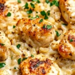 One-Pot Creamy Chicken and Rice 4 One-Pot Creamy Chicken and Rice