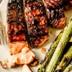 4-Ingredient Balsamic Glazed Salmon (Grilled or Baked) 4 4-Ingredient Balsamic Glazed Salmon (Grilled or Baked)
