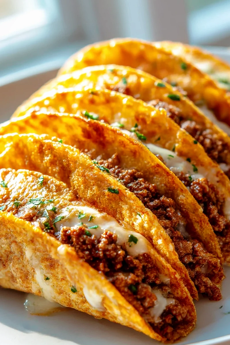Ultimate Homemade Crispy Ground Beef Tacos 3 Ultimate Homemade Crispy Ground Beef Tacos