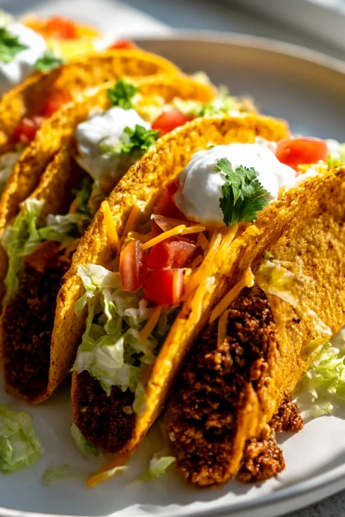 Savory Seasoned Beef Tacos