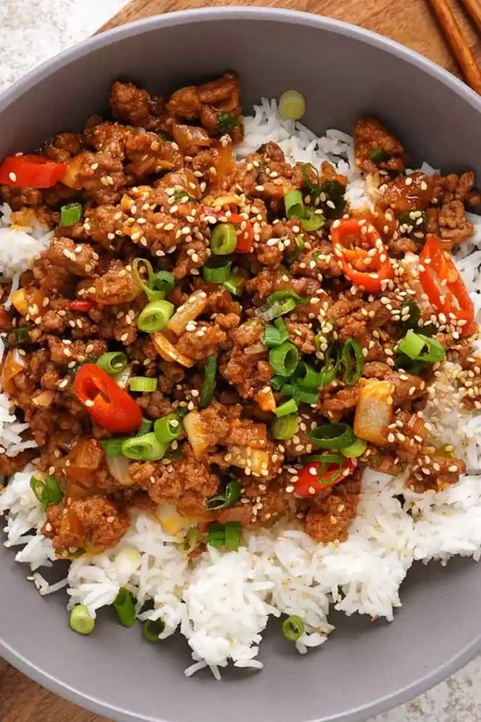 Easy Korean Beef Bowl