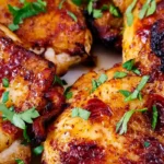 Crispy Air Fryer Marinated Chicken Thighs Recipe 4 Crispy Air Fryer Marinated Chicken Thighs Recipe