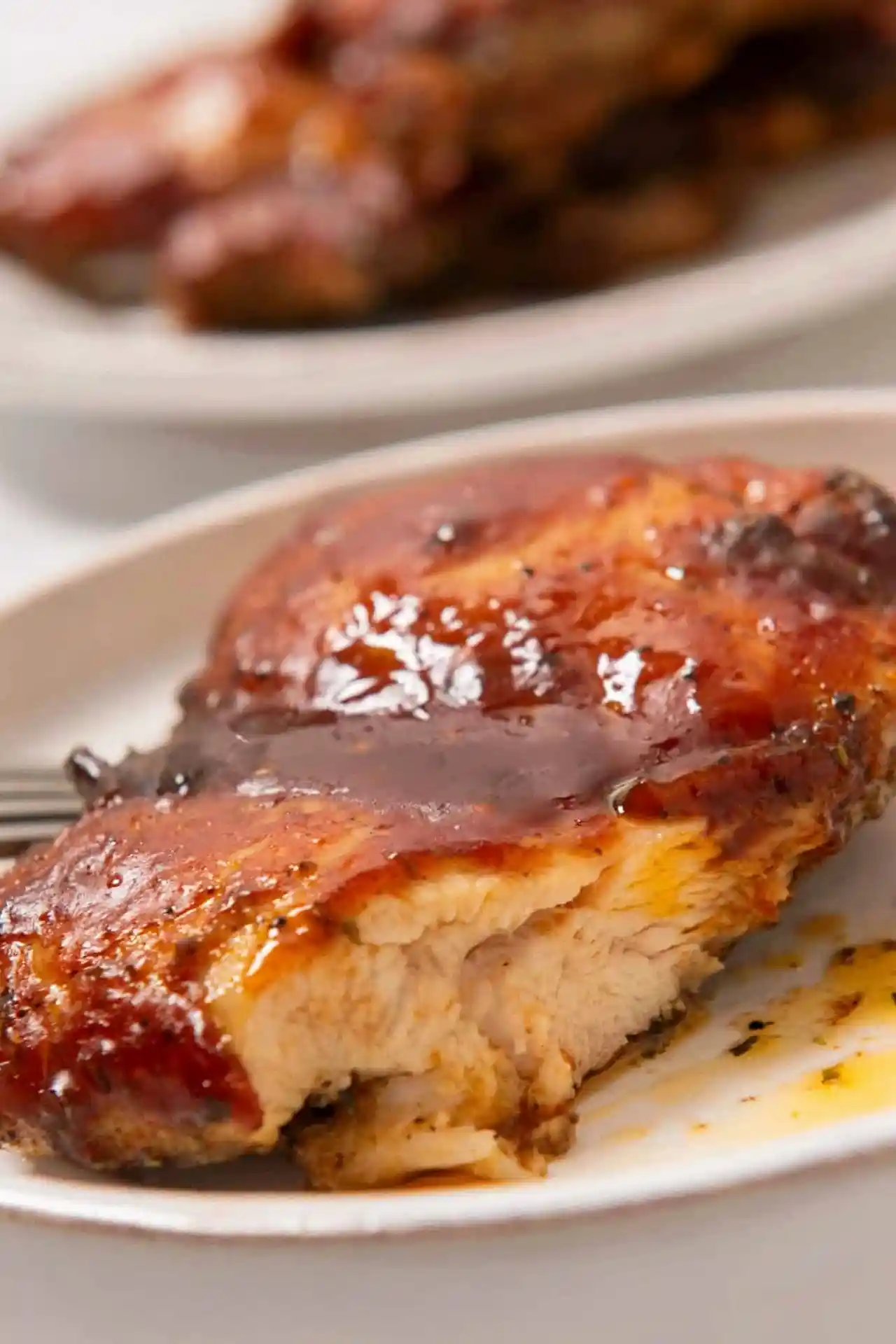 Oven-Roasted BBQ Boneless Chicken Thighs 3 Oven-Roasted BBQ Boneless Chicken Thighs