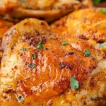 Crispy Air Fryer Chicken Thighs 4 Crispy Air Fryer Chicken Thighs