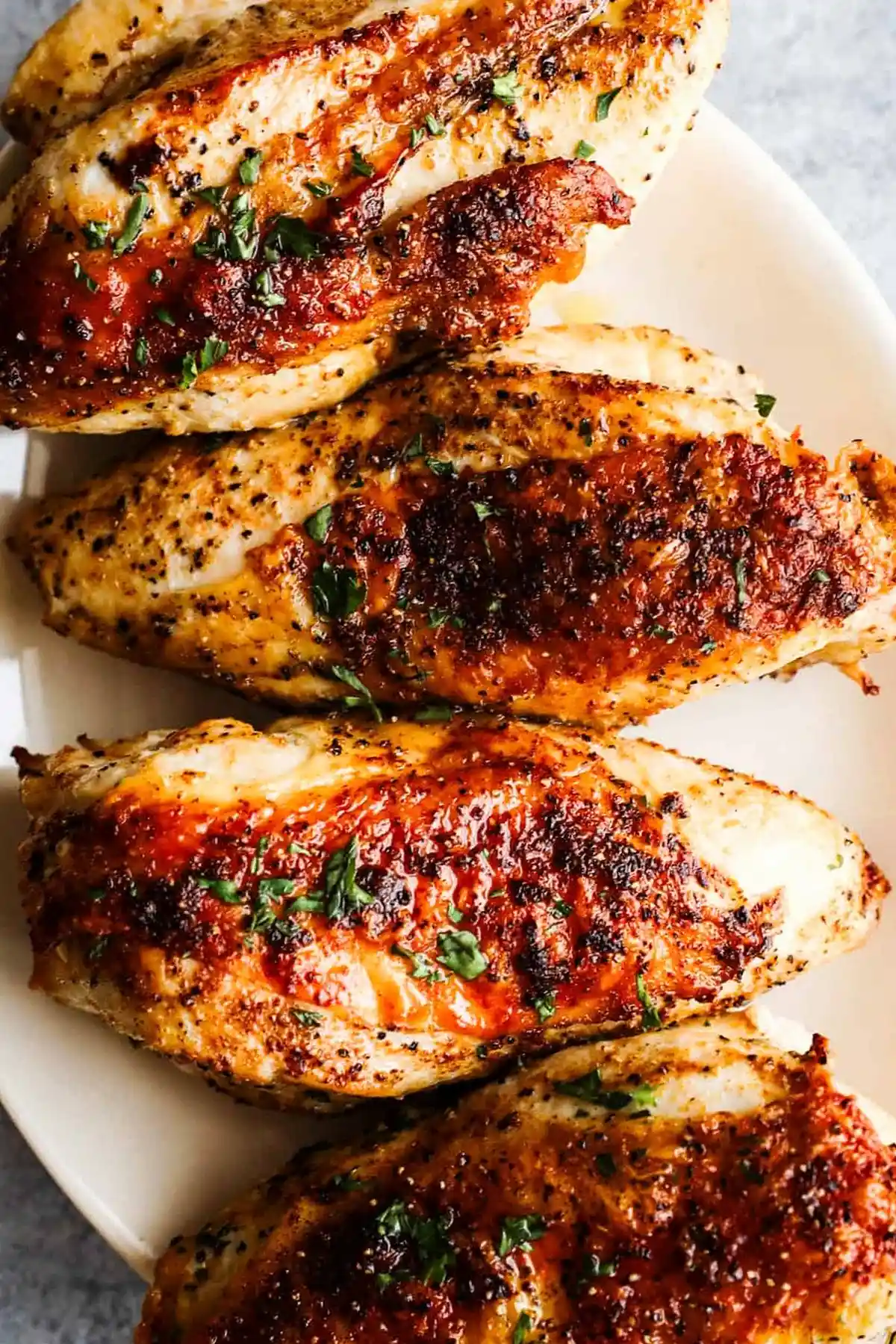 Roasted Bone-In Chicken Breasts 3 Roasted Bone-In Chicken Breasts