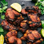 Baked Boneless Chicken Thighs 4 Baked Boneless Chicken Thighs