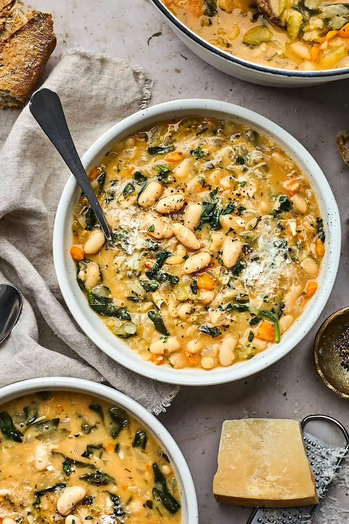 Creamy White Bean Soup 3 Creamy White Bean Soup
